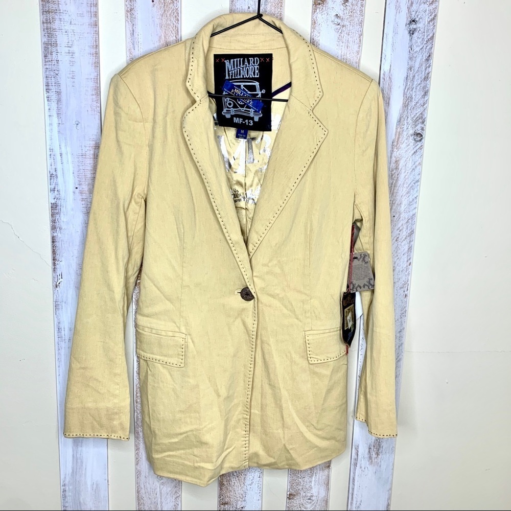 Millard Fillmore Sand Jacket Blazer